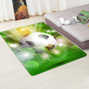 Alfombra de franela de fútbol para sala de estar, tapete para mesita de café, dormitorio, mesita de noche, suelo, esterilla para gatear para habitación de niños, decoración del hogar - Product Image 4