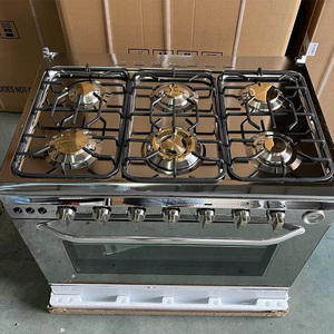 OEM Mejor Independiente <span class=keywords><strong>Gas</strong></span> 6 Quemadores Horno Gama Inteligente <span class=keywords><strong>Gas</strong></span> Y Cocina Eléctrica Estufa Horno Estufa De <span class=keywords><strong>Gas</strong></span> Con Horno Y Gril - Product Image 1