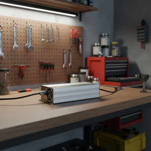 <b>Industrial</b> Battery Charger <b>Power</b> <b>Supply</b> with Metal Body Cooling Fan for Reliable Charging and Continuous Operation - Product Image 2