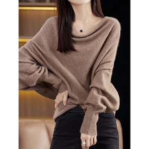 Women's Batwing <b>Sleeve</b> Solid Sweater <b>Red</b> <b>Long</b> <b>Sleeve</b> Knit <b>Top</b> Casual Wear - Product Image 3
