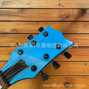Chitarra Elettrica Stile <span class=keywords><strong>Les</strong></span> <span class=keywords><strong>Paul</strong></span> Ledux di Alta Gamma, Chitarra Elettrica Blu Brillante per il Mercato Internazionale - Product Image 4