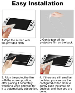 Protector de Pantalla de Vidrio <span class=keywords><strong>Templado</strong></span> Diseñado para Nintendo <span class=keywords><strong>Switch</strong></span> 2, Protector de Pantalla Transparente HD para NS2 <span class=keywords><strong>Switch</strong></span> Lite <span class=keywords><strong>Oled</strong></span> Glass - Product Image 6