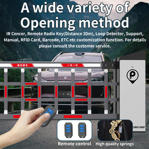 Nhà Máy Bán Tự Động Nhiệm Vụ Nặng Nề Tai Nạn Xe Hàng Rào Của Nhãn Hiệu Điều Khiển Từ Xa Drop Arm Mạnh Mẽ <span class=keywords><strong>Boom</strong></span> Cổng Rào cản - Product Image 6