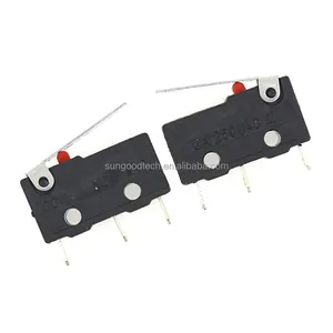 Limit switch KW11-B 3-pin short handle 3P micro switch light touch external buckle contact switch New