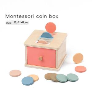 Wooden Toys Color and Shape Classification Wooden <b>Box</b> (Insert Rod Version) - Product Image 6