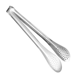 Robuste Küchen utensilien aus Edelstahl Set Anti-Hot BBQ Tools mit Muster Food <span class=keywords><strong>Tongs</strong></span> Bread Tangas für die Verwendung in Küche und Bäckerei - Product Image 5