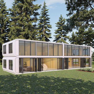 Camp de travail modulaire <span class=keywords><strong>Apple</strong></span> Cabin à deux étages-Solution complète de logement préfabriqué pour les chantiers éloignés Utilisation innovante de l'espace - Product Image 3
