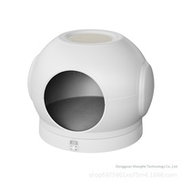 Coussin chauffant pour animaux de compagnie, chaleur hivernale, couverture électrique intelligente à température constante, capsule spatiale pour chat