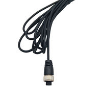 Câble d'alimentation 2 en 1, prise facile, caméra de sécurité, système DVR, accessoires de capteur, câble