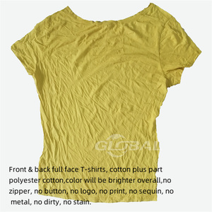Livraison Rapide Vêtements d'occasion Balles de coton Chiffons d'essuyage Chiffons de cuisine Chiffons de t-shirt - Product Image 3