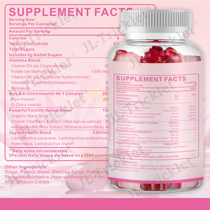 Julong OEM folati acido Gummies di fertilità ridurre la fatica gommoso donne naturali multivitaminici fertilità prenatale gummie vitaminiche - Product Image 2