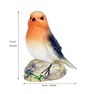 Statue de jardin d'<span class=keywords><strong>oiseau</strong></span> solaire en résine pour décoration de patio extérieur - Product Image 4