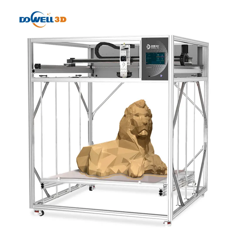 Personalización grande industrial FDM impresora 3D tamaño de impresión 1600x1000x1600mm alta velocidad de impresión grande máquina de impresión 3D stampante 3D