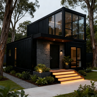 Maison préfabriquée modulaire de qualité supérieure, résistante aux intempéries, à 2 étages, pour dortoir de chantier, atelier portable, entrepôt, appartement, bureau, bâtiment