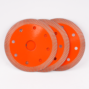 Lame de scie diamantée turbo de 105 mm (4 pouces) pour la coupe de la céramique et de la porcelaine - Product Image 3