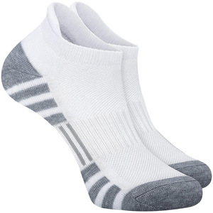 Ankle <b>Socks</b> White ZDC027 Polyester Fiber Running Basketball Sports <b>Socks</b> - Product Image 1