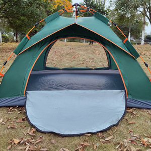 Tente de camping en plein air à double couche, portable, automatique, anti-tempête - Product Image 4
