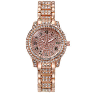 Nuevo reloj <span class=keywords><strong>para</strong></span> <span class=keywords><strong>mujer</strong></span>, reloj de cuarzo con diseño estrellado, <span class=keywords><strong>conjunto</strong></span> casual a la moda con correa de acero y diamantes de imitación. - Product Image 3