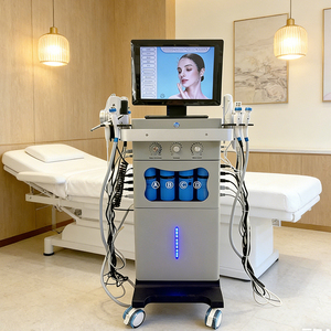 Máquina de Hidrodermoabrasión 18 en 1, Lifting Facial, Reafirmación de la Piel, Reducción de Poros, Limpieza Profunda, Eliminación de Células Muertas, Máquina Facial de Oxígeno Hidra - Product Image 1