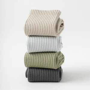 Женские хлопчатобумажные спортивные носки с индивидуальным логотипом, Нескользящие летние вязаные носки для занятий йогой и бегом - Product Image 4