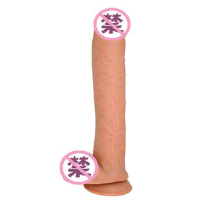 Amazon Außenhandel Grenzüberschreitender Export <span class=keywords><strong>Dongguan</strong></span>-Herstellung 30cm Extra-Langer PVC-Silikon Realistischer Großer Blauer <span class=keywords><strong>Dildo</strong></span> Paar-Sexspielzeug - Product Image 3