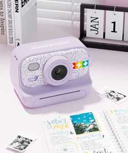 S9 OEM Chất Lượng Cao Retro Mini Kỹ Thuật Số Máy Ảnh Thông Minh Cho Trẻ Em Điện Foto Video Mini In Nhiệt Giá Bán Buôn <span class=keywords><strong>CMOS</strong></span> Hình Ảnh - Product Image 3