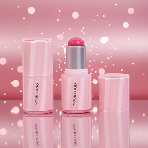 Stick de <span class=keywords><strong>blush</strong></span> minéral crémeux végétalien imperméable de haute qualité, logo personnalisé OEM, vente chaude, teint clair, maquillage du visage, cosmétiques - Product Image 5