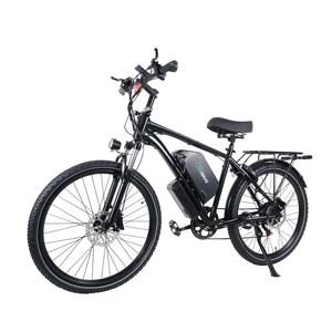 จักรยานไฟฟ้า UK Fast Delivery E Bike M6 ความเร็ว 25 กม./ชม. ระยะทาง 6 กม./ชม. รุ่นลิมิเต็ด จักรยานเสือภูเขาไฟฟ้า 48V 25Ah ขนาด 27.5 นิ้ว จักรยานอ้วนสำหรับเมืองและถนน จักรยานไฟฟ้าวิบาก - Product Image 1