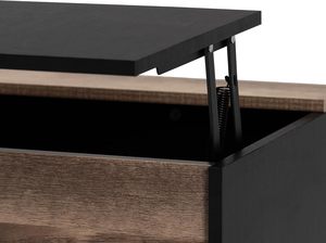 Mesa de sofá de madera plegable de diseño moderno personalizable, muebles de sala de estar de altura ajustable - Product Image 6
