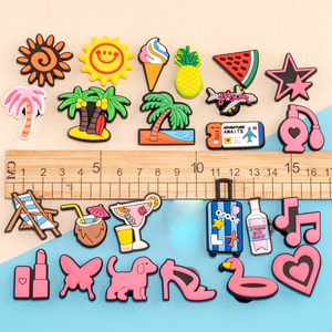 Breloques en PVC et silicone en gros, série animaux marins, décorations de chaussures DIY sur le thème du monde sous-marin, inspirées de <span class=keywords><strong>Nemo</strong></span> - Product Image 3
