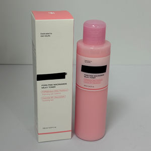 Tonico Spray Liquido Rosa con AHA, Vitamina C e Acido Ialuronico, Effetto Dorato, Sbiancante, Lenitivo, Nutriente per Tutti i Tipi di Pelle, Coreano - Product Image 3
