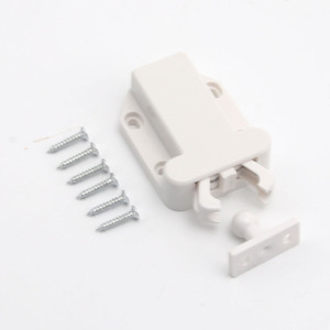 Press Type <b>Rebound</b> Cabinet Door Latch Spring Loaded Invisible Beetle Shape Lock For Automatic Opening And Closing - Product Image 2
