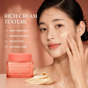 ครีมซ่อมแซมผิว OEM ฟื้นฟูความยืดหยุ่น ลดเลือนริ้วรอย ซ่อมแซมเซลล์ผิวที่เสื่อมสภาพ บำรุงผิวแห้ง ด้วยเซราไมด์ คอลลาเจน เปปไทด์ ช่วยเพิ่มความยืดหยุ่น - Product Image 5
