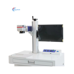 Mesin Penanda & pengukir Laser kaca akrilik kayu Galvo RF serat <span class=keywords><strong>Digital</strong></span> terlaris dari pabrik untuk pengodean karton - Product Image 4