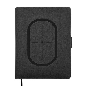 Netum — chargeur usb personnalisé en cuir pu, taille 4 B5, pour journal intime, chargeur sans fil, avec stylo et ports multiples - Product Image 2