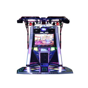 Machine à pièces électronique bon marché d'intérieur pour enfants vente en gros jeu révolution arcade musique et vidéo pompe it up machine à danser - Product Image 3