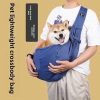 Sac de transport pour chat Zoestar, pliable, portable, à ouverture supérieure, en polyester, grande capacité, respirant, pour les sorties estivales avec votre animal.