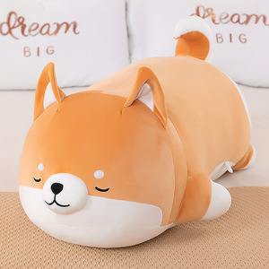 Peluche de <span class=keywords><strong>Shiba</strong></span> <span class=keywords><strong>Inu</strong></span> y Corgi Kawaii en Oferta, Juguete de Peluche Suave Relleno de Algodón PP, Almohada para Dormir - Product Image 1