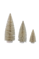 Mini sapin de Noël vert en plastique, ornements de bureau, effet flocon de neige, simulation de pin, bonsaï, accessoires de décoration de comptoir, style vintage