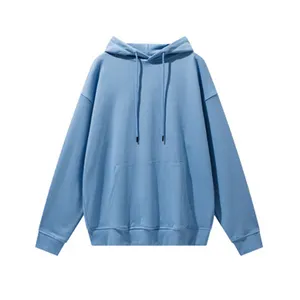 Blank Men's Hoodies Wholesale Oversized sports wear 100% Cotton Hoodie With Printed Designs