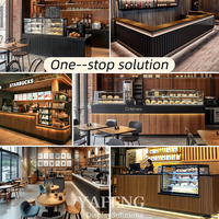 Conception d'intérieur personnalisée pour les boutiques de crème glacée, de bubble tea et de jus, présentoirs, solutions de comptoirs pour les boutiques de café, de thé au lait et de pâtisserie