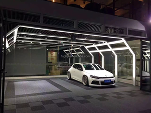 แผ่นปูพื้นรถยนต์แบบประสานกันลื่นทนทานสำหรับงานหนักแผ่นพลาสติกปูพื้นแบบถอดออกได้สำหรับใช้ในบ้าน - Product Image 5