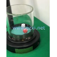 Machine à dés électrique personnalisée professionnelle, équipement de divertissement de luxe pour casino Sic Bo avec coupe à dés
