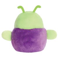 Peluche mignonne d'animal de compagnie extraterrestre à trois yeux, poupée en peluche d'astronaute spatial Kawaii, jouet interactif pour chiens et chats