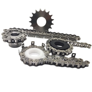 Pignon d'entraînement à chaîne à rouleaux en acier sur mesure 12B 16B - Product Image 4