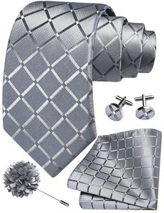 Ensemble <span class=keywords><strong>cravate</strong></span> <span class=keywords><strong>de</strong></span> <span class=keywords><strong>luxe</strong></span> haute qualité 8 cm <span class=keywords><strong>pour</strong></span> <span class=keywords><strong>homme</strong></span>, avec pochette jacquard, boutons <span class=keywords><strong>de</strong></span> manchette et épingle à <span class=keywords><strong>cravate</strong></span>, motif écossais doré, idéal <span class=keywords><strong>pour</strong></span> costume et soirée - Product Image 4