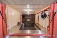Maison conteneur préfabriquée, café mobile, kiosque commercial modulaire pour chambre et salle de bain, moderne, certifié CE ISO