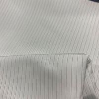 Produsen Suzhou kain bergaris 2.5mm Anti statis dengan kain ESD kawat konduktif untuk pakaian ruang pembersih