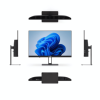 Nuevo PC Todo en Uno de 23.8 Pulgadas con Bisel Ultrafino, Pantalla IPS de 1920*1080, Intel Core I5, Panel Trasero Personalizable para Oficina y Hogar, OEM ODM