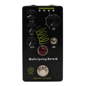 MOSKY audio Multi <span class=keywords><strong>Spring</strong></span> <span class=keywords><strong>Reverb</strong></span> Gitarren-Bass-Effekt pedal <span class=keywords><strong>Reverb</strong></span> Vier Modelle mit echtem Bypass - Product Image 2